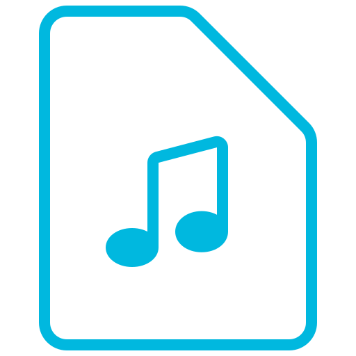 Audio, document, file, mp3, music, music icon, sound icon